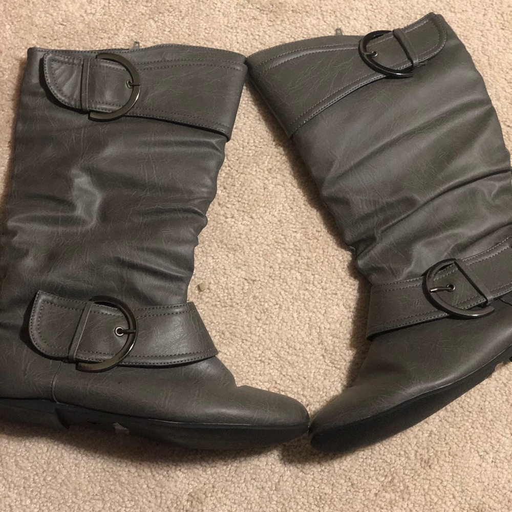 Charcoal Boots